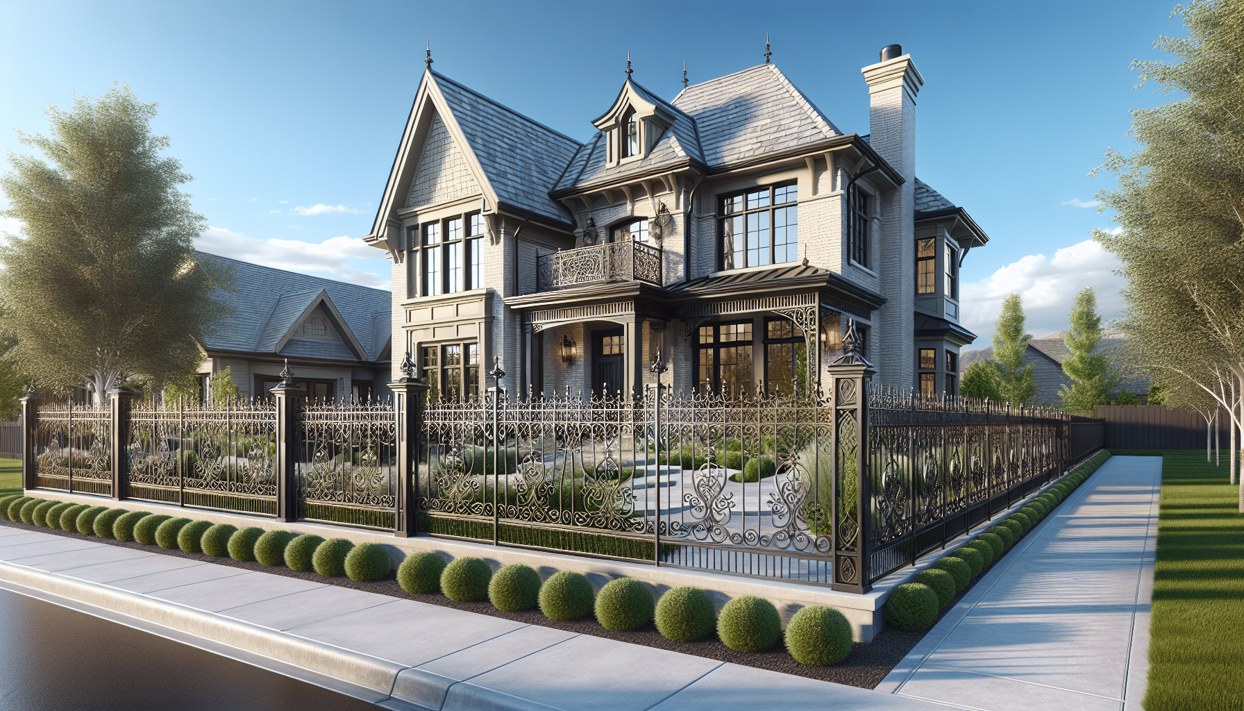 You are currently viewing Maximizing Curb Appeal: A Guide to Wrought Iron Garden Fences
