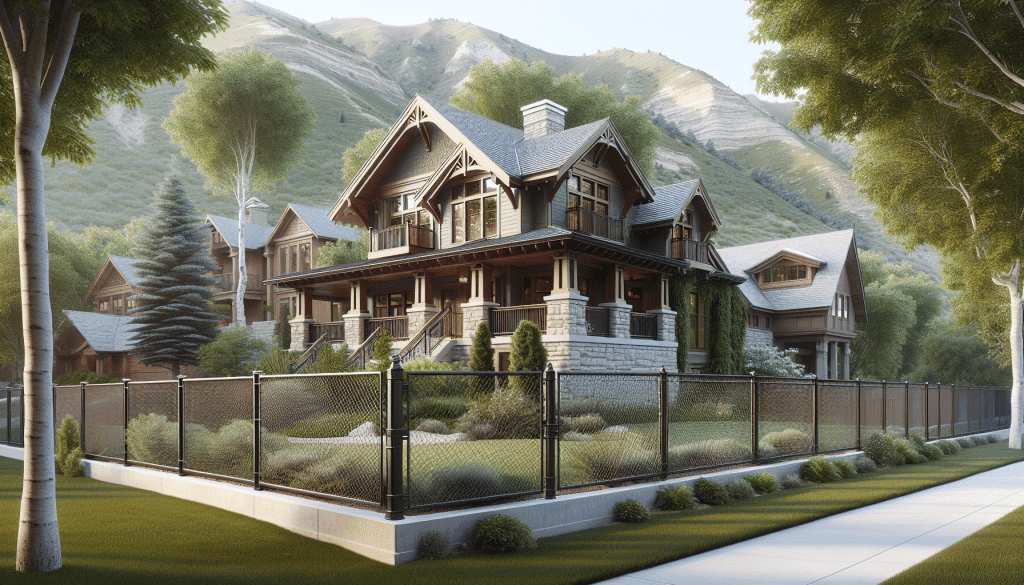 Read more about the article Residential Chain Link Fences: Combining Durability with Design