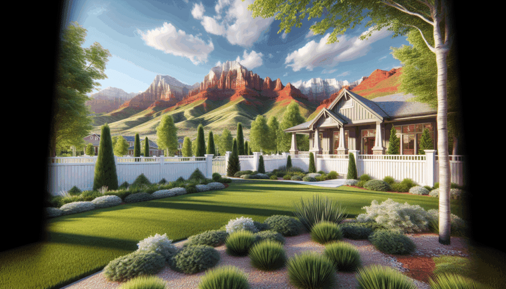 Read more about the article Aesthetic Advantages of a White Vinyl Fence in Landscaping