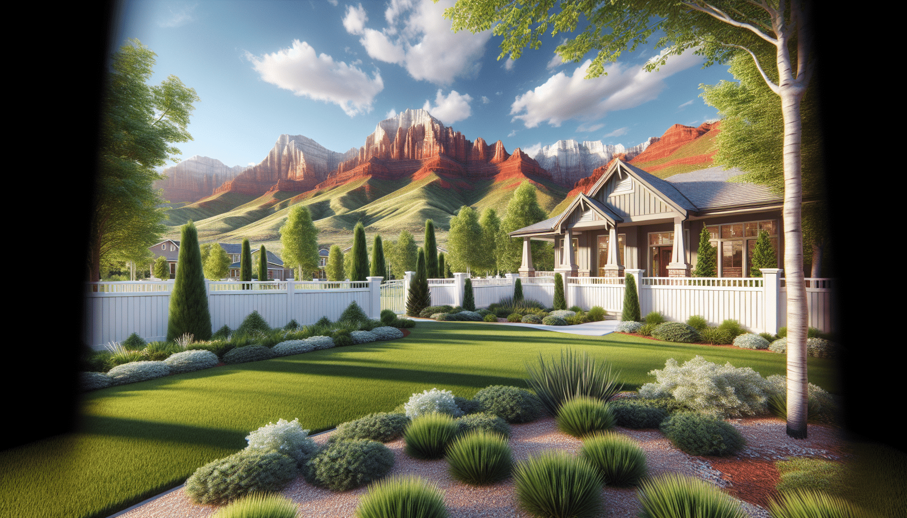 You are currently viewing Aesthetic Advantages of a White Vinyl Fence in Landscaping