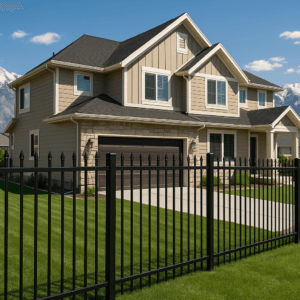 Read more about the article Enhancing Security and Aesthetics with Aluminum Fencing