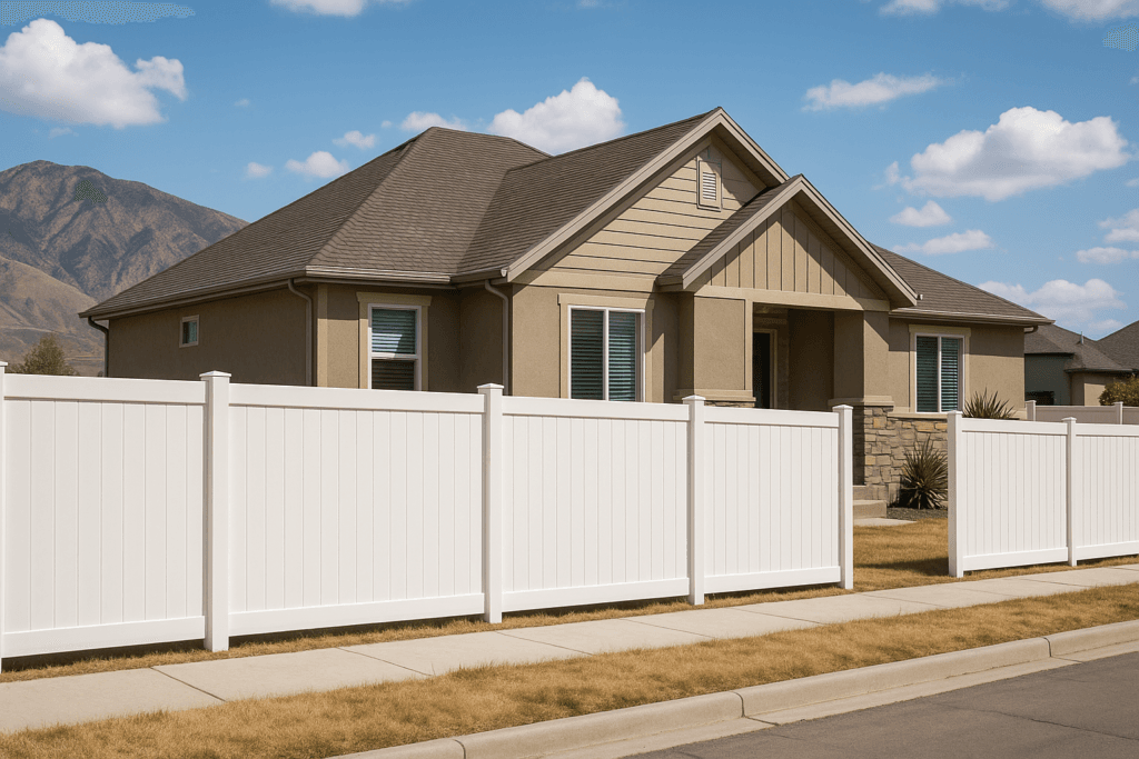 Read more about the article Protecting Your Home: The Security Benefits of Vinyl Fencing