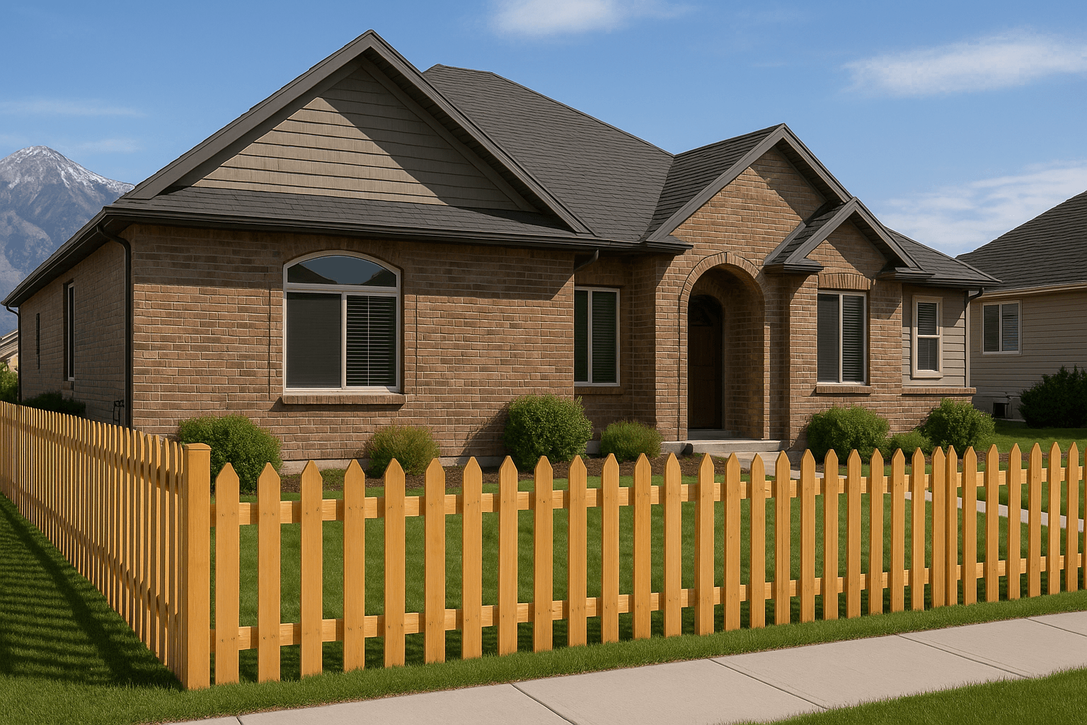 You are currently viewing "Selecting the Perfect Height for Your Wood Picket Fence"