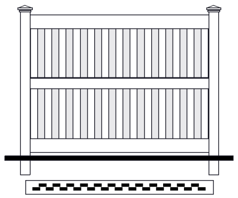 shadow box vinyl fence 2 shadow box vinyl fence 2