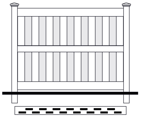 shadow box vinyl fence shadow box vinyl fence
