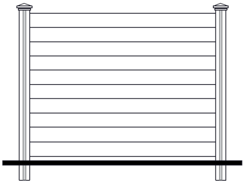 strong gorilla vinyl fence 2 strong gorilla vinyl fence 2